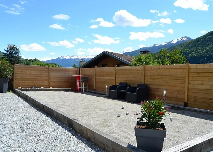 Alpesi faház Neuf, Jacuzzi, Piscine Privee Mai-sept, Petanque, Proche Paradiski La Plagne