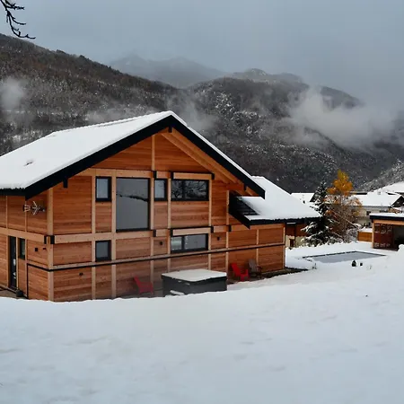 Alpehytte Chalet Neuf 10 Pers - Piscine, Jacuzzi & Vue *