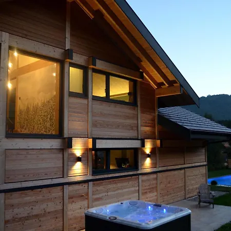 Alpehytte Chalet Neuf 10 Pers - Piscine, Jacuzzi & Vue *