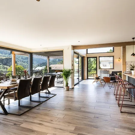 Alpehytte Chalet Neuf 10 Pers - Piscine, Jacuzzi & Vue La Plagne