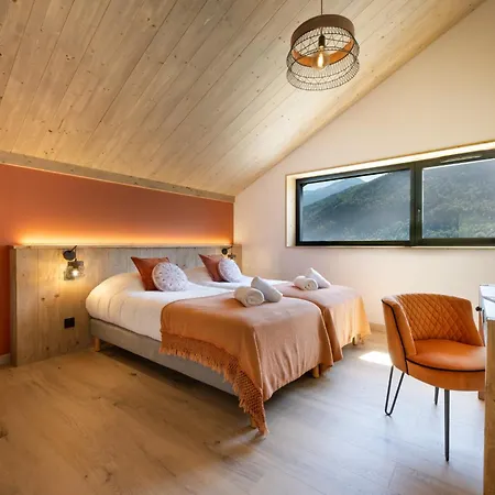 Alpehytte Chalet Neuf 10 Pers - Piscine, Jacuzzi & Vue