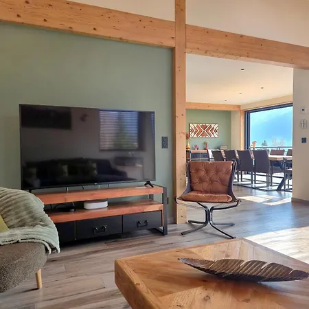Chalet Neuf 10 Pers - Piscine, Jacuzzi & Vue Alpehytte *